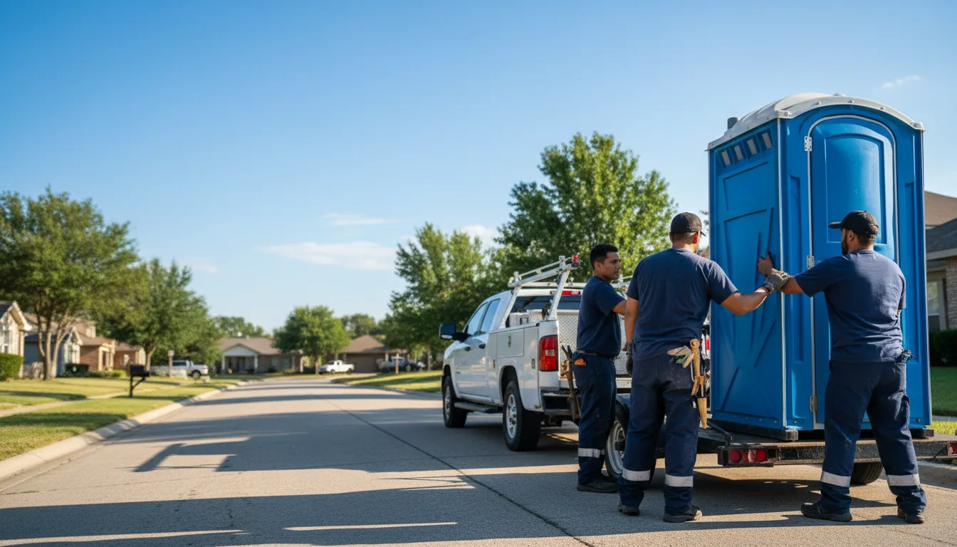 Portable Toilet Rental in Rochert, MN near me